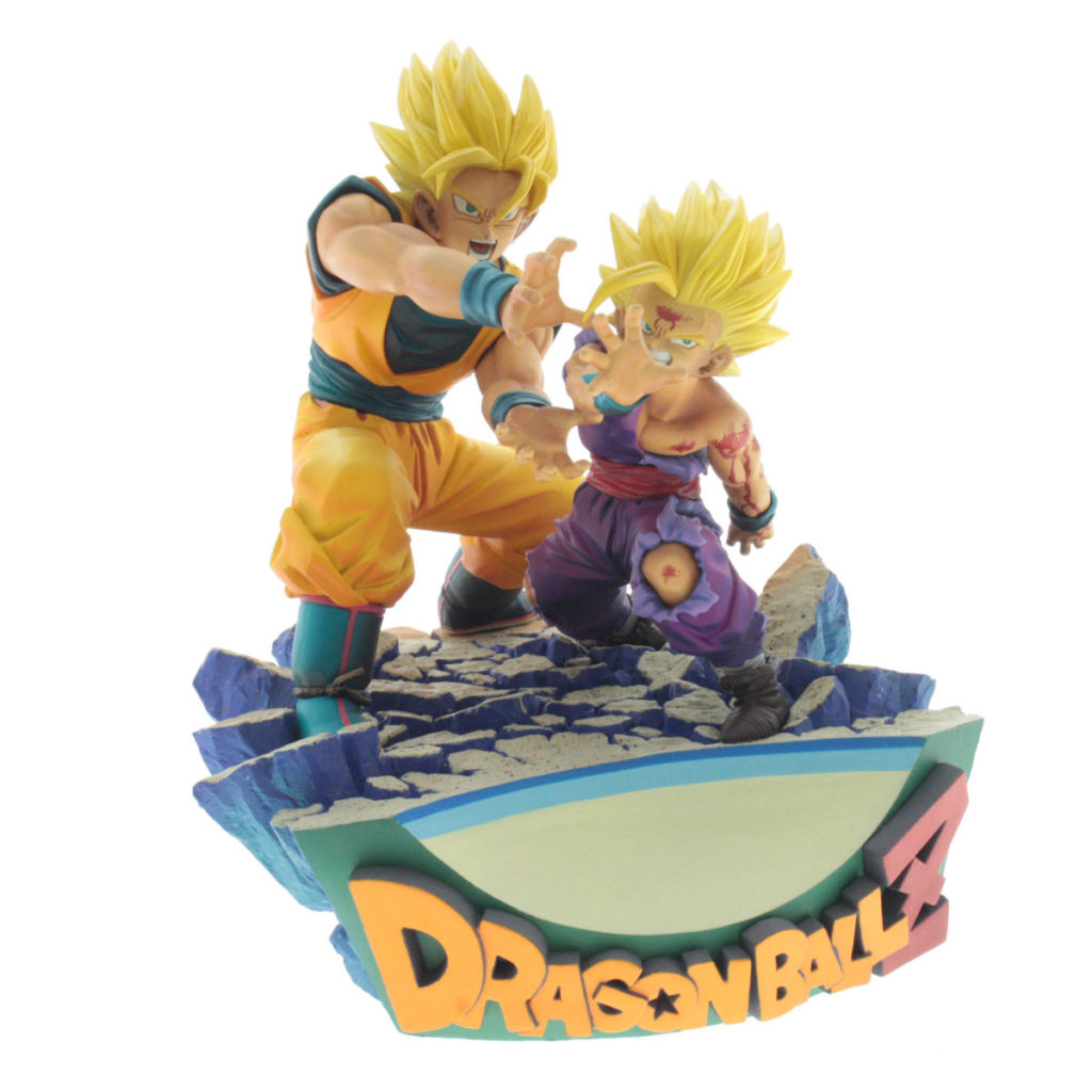 ドラゴンボールZ　プルーヴィー　造形神化　劇的DIORAMA 親子かめはめ波