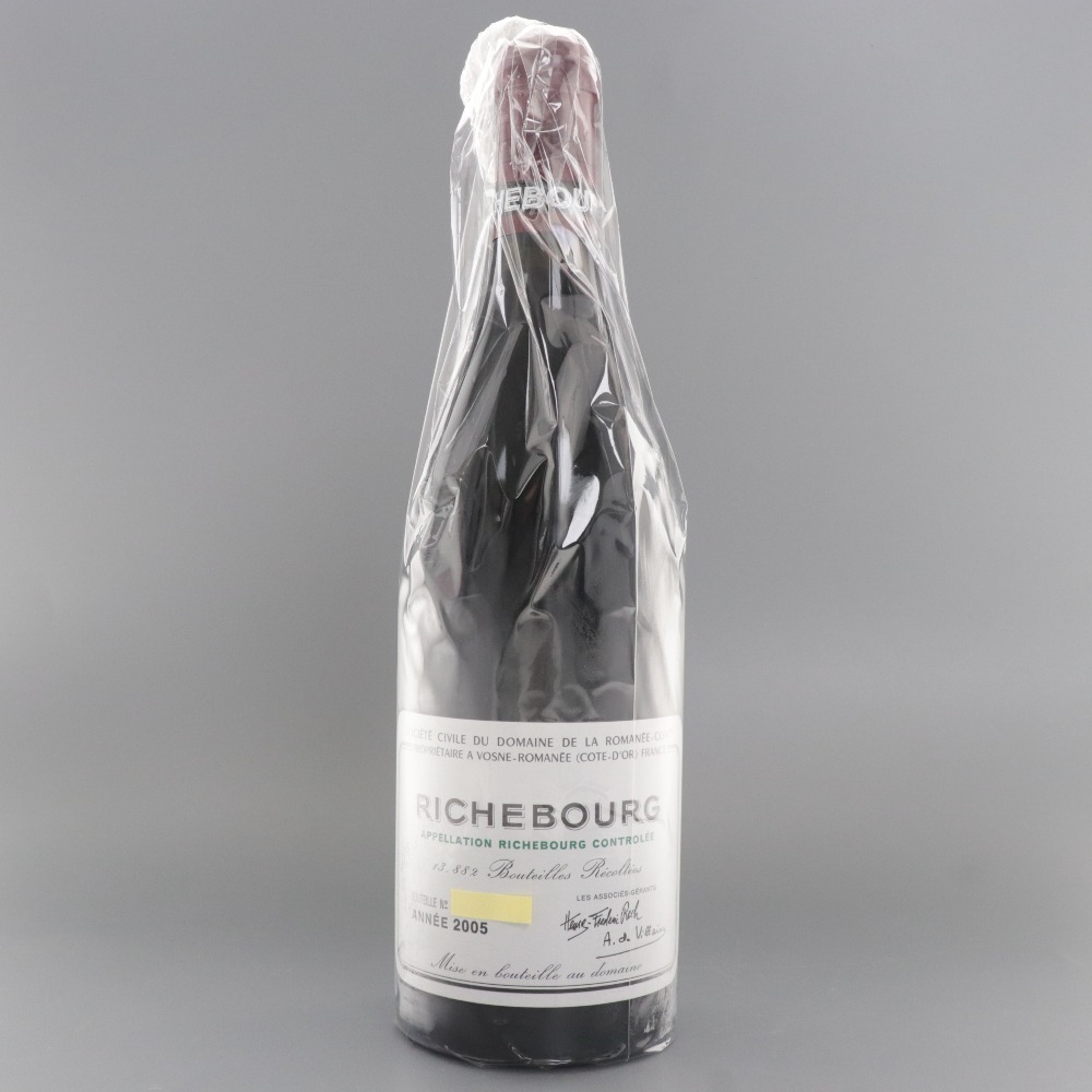 DRC RICHEBOURG リシュブール 2005 ドメーヌ ド ラ ロマネ・コンティ 赤ワイン ファインズ 750ml 13％ 未開栓