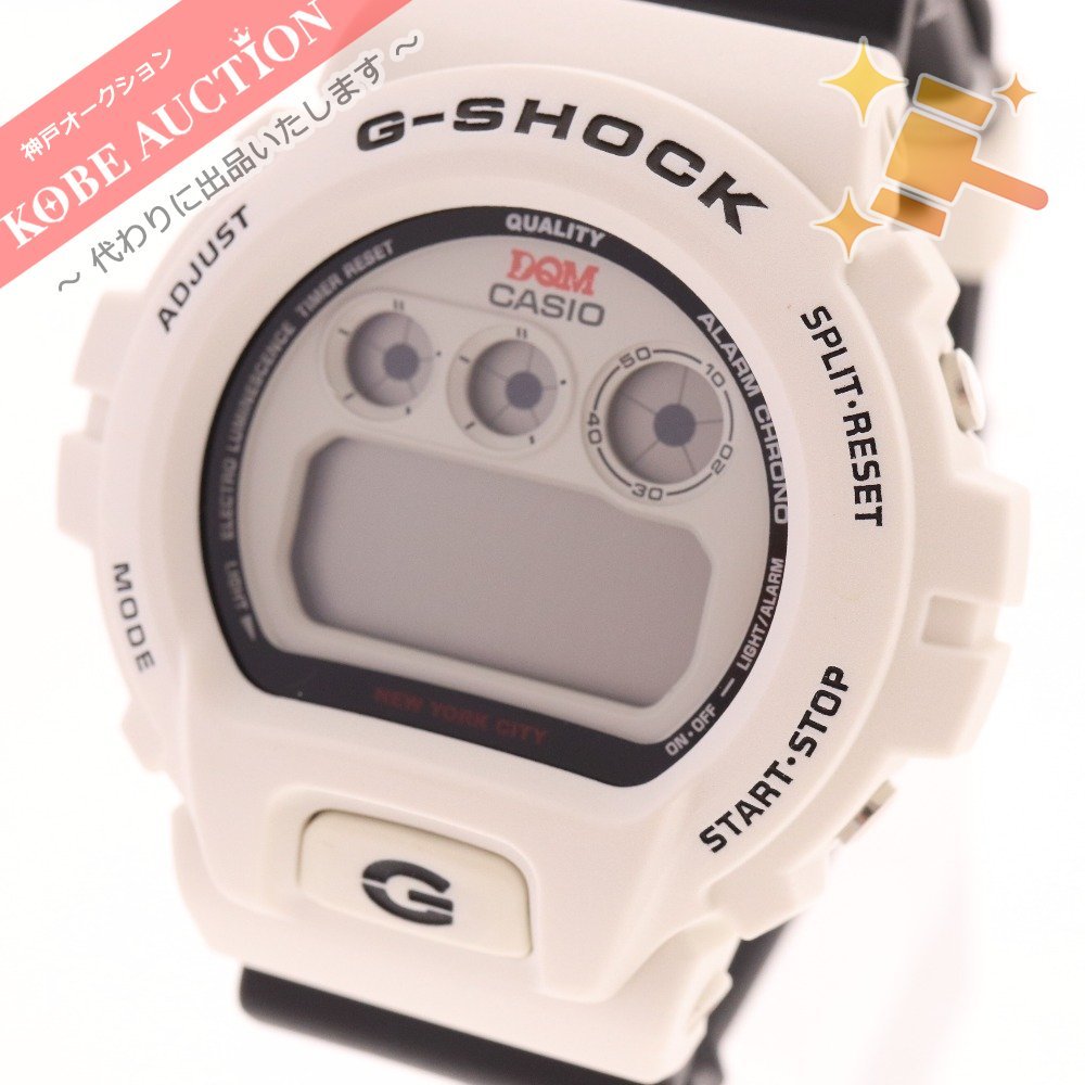 カシオ 腕時計 G-SHOCK DW-6900DQM-7JR DQMコラボ メンズ ホワイト 未使用