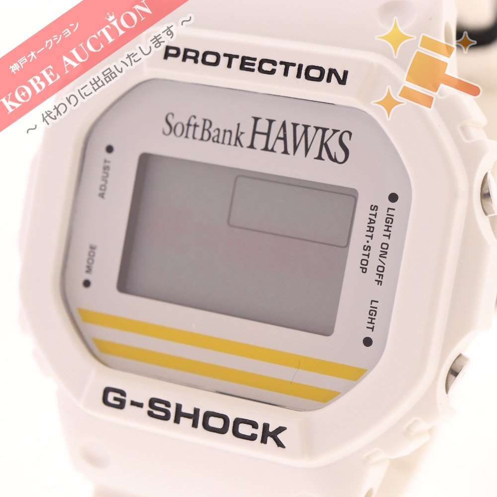 カシオ 腕時計 G-SHOCK DW-5600VTSBH-1TJR ソフトバンクホークス