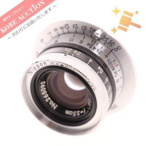 Nikon ニコン カメラレンズ W NIKKOR 1:2.5 f=3.5cm レンズキャップ付き