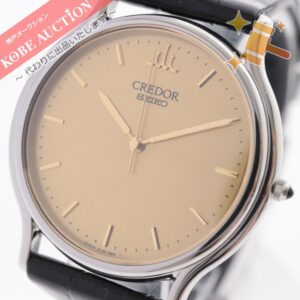 SEIKO セイコー 腕時計 クレドール 8J81-6A30 クォーツ メンズ 文字盤ゴールド 箱付き 未使用