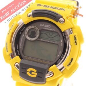 カシオ G-SHOCK 腕時計 DW-8600YJ-9T フィッシャーマン クォーツ デジタル メンズ イエロー 箱付き 未使用