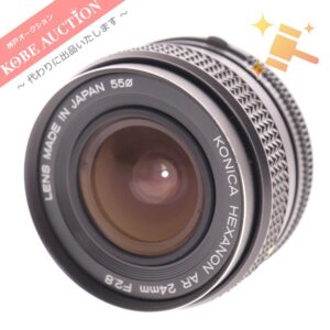 KONICA コニカ カメラレンズ 単焦点レンズ KONICA HEXANON AR 24mm F2.8 付属品有り