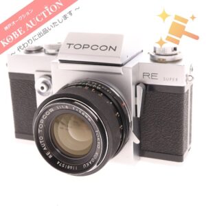 トプコン フィルムカメラ RE スーパー レンズ トプコール 1:1.8 f=58mm レンズキャップ付き