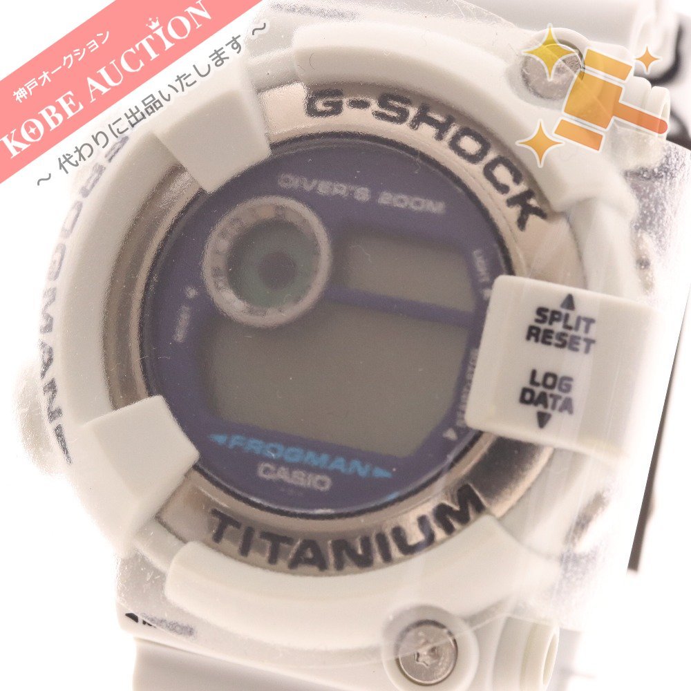 カシオ Gショック 腕時計 フロッグマン DW-8200 クォーツ ユニセックス ホワイトグレー 箱付き 未使用