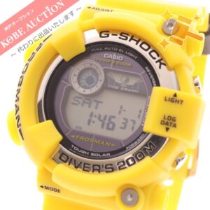 カシオ Gショック 腕時計 フロッグマン GF-8250 タフソーラー メンズ イエロー 箱付き 動作品 未使用