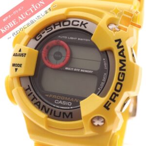 カシオ Gショック 腕時計 フロッグマン DW-9900 クォーツ メンズ イエロー 箱付き 未使用