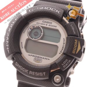 カシオ Gショック 腕時計 フロッグマン GW-201 カーボンファイバー クォーツ メンズ ブラック 箱付き 未使用