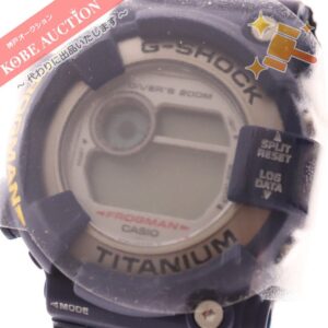 カシオ Gショック 腕時計 フロッグマン DW-8200 クォーツ メンズ ネイビー 箱付き 未使用