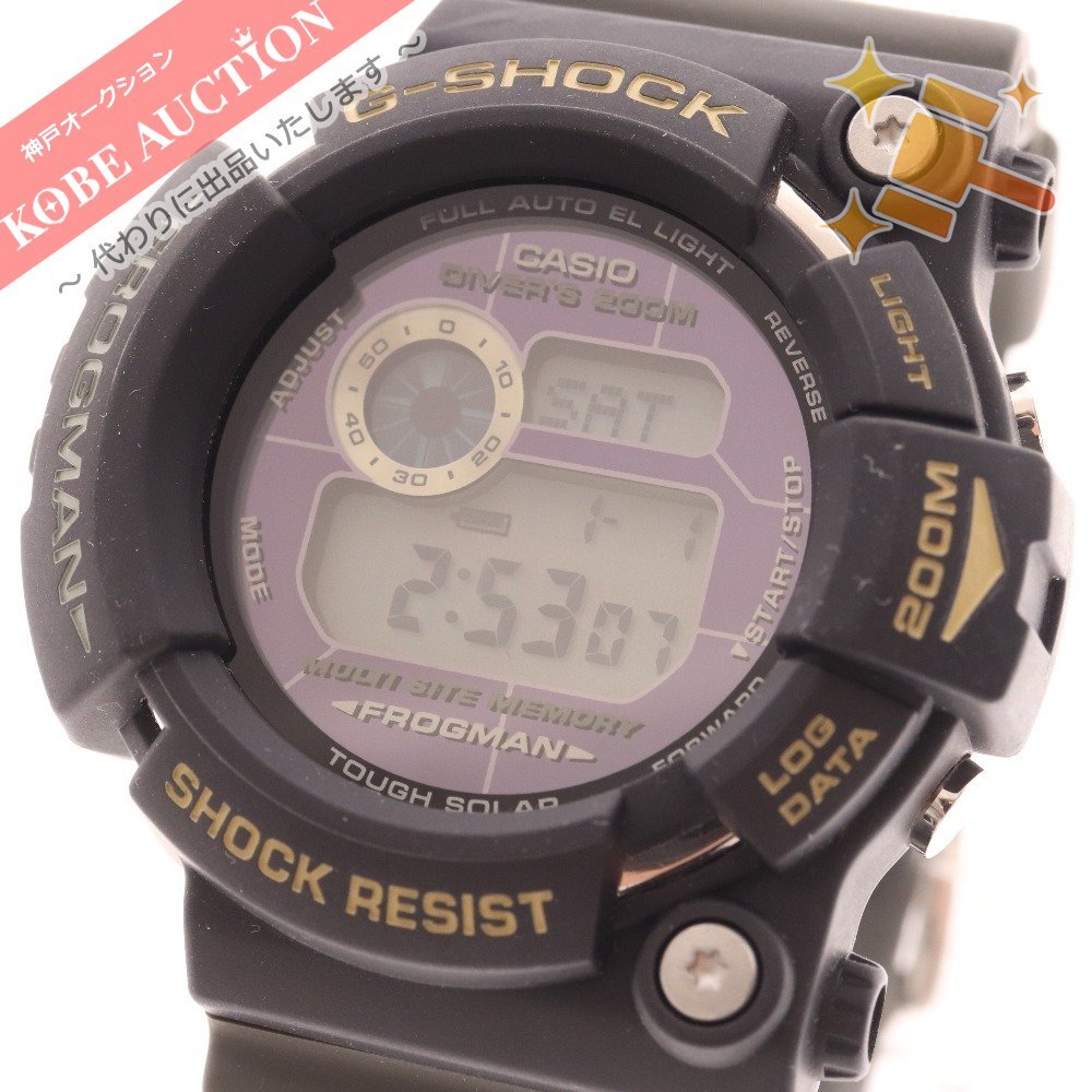 カシオ G-SHOCK 腕時計 GW-200TC フロッグマン トリプルクラウン サーフィン デジタル タフソーラー 箱付き