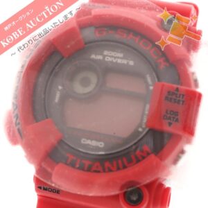 カシオ Gショック 腕時計 フロッグマン DW-8200 2000年特別仕様モデル 赤蛙 クォーツ メンズ レッド 箱付き 未使用
