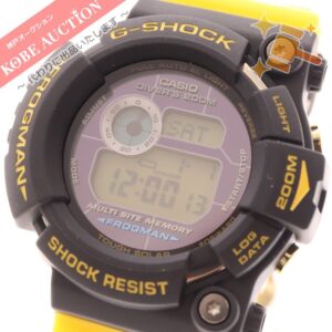 カシオ G-SHOCK 腕時計 フロッグマンGW-204K 2004年 第4回イルカクジラ イルクジ限定 タフソーラー メンズ イエロー 箱付き 未使用