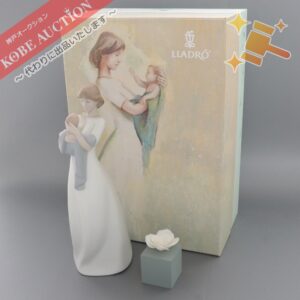 リヤドロ 母の抱擁 陶器人形 置物 インテリア 箱付き 未使用