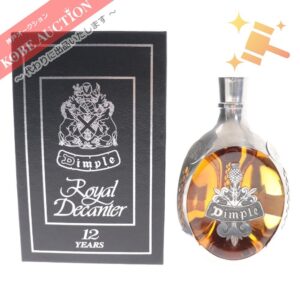 ディンプル ロイヤル デキャンタ シルバー 12 YEARS OLD 750ml 43％