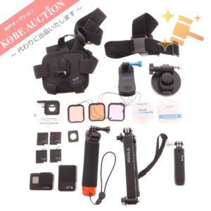 GoPro BLACK Hero7 ゴープロ アクションカメラ ビデオカメラ 付属品付き