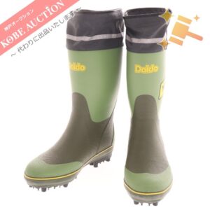 ダイドー マイティブーツ スパイク長靴 アウトドア メンズ 26.5 オリーブ 未使用