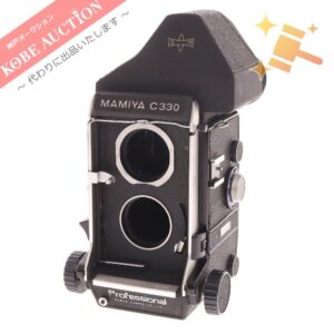 マミヤ 二眼レフカメラ C330 フィルムカメラ カメラ 本体 ブラック