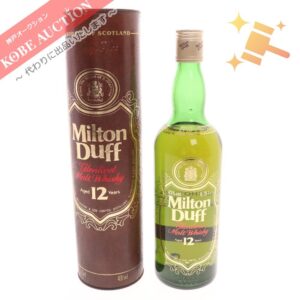 酒 ミルトン ダフ 12年 グレンリベットモルト 43％ 750ml 箱付き 未開栓
