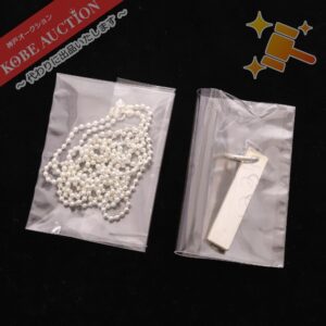 グッチ スクエアプレートボールチェーン ネックレス アクセサリー シルバー