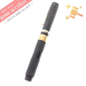 大橋堂 OHASIDO 万年筆 ペン先14K 18Kリング 1912 ブラック ゴールド