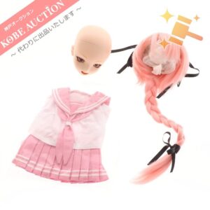 ドルチェドール Cヘッド カスタムヘッド アイ ウィッグ 衣装 セット ドール
