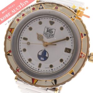 タグホイヤー 腕時計 エグゼクティブ クォーツ 約70g レディース 黄金カラー