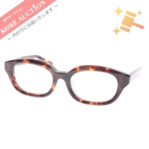 金子眼鏡 伊達メガネ サングラス アイウェア 度無し メンズ べっ甲 ケース付き