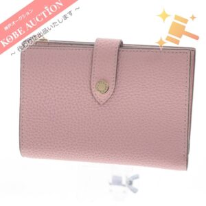 ボナベンチュラ 二つ折り財布 レザー レディース サクラピンク 限定カラー