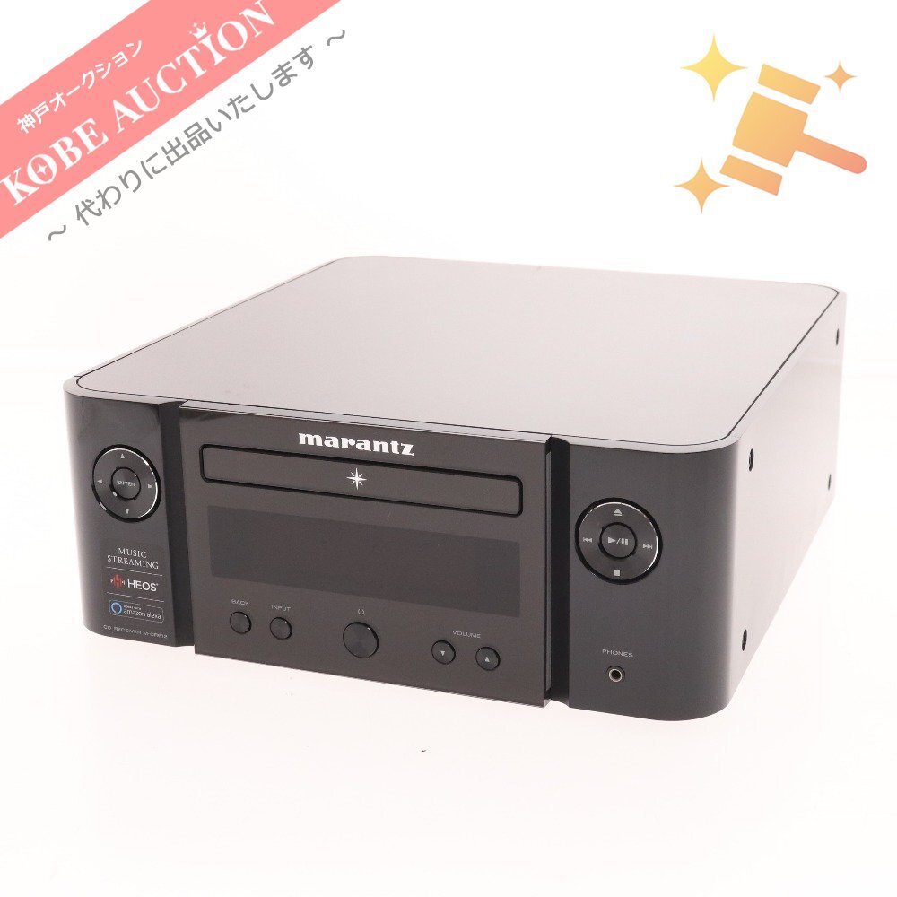 マランツ ネットワークCDレシーバー M-CR612 ブラック 付属品付き 通電確認済み