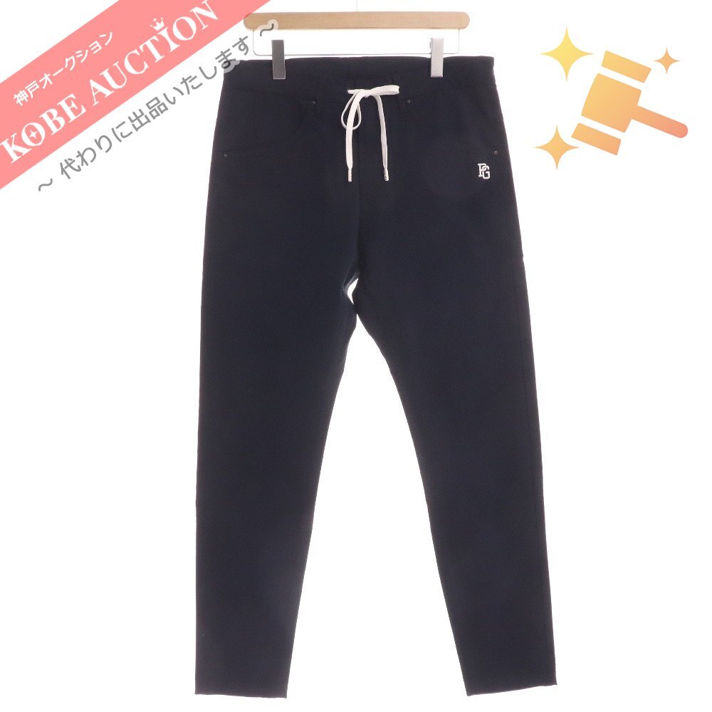 パーリーゲイツ ストレッチパンツ ゴルフウェア メンズ 5 ネイビー 未使用